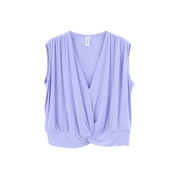 DianThia Tank Tops Women's Light Purple