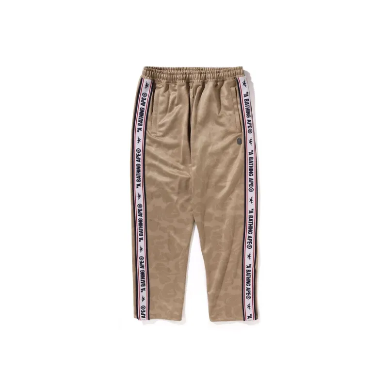 A BATHING APE Solid Camo One Point Relaxed Fit Sweatpants-2