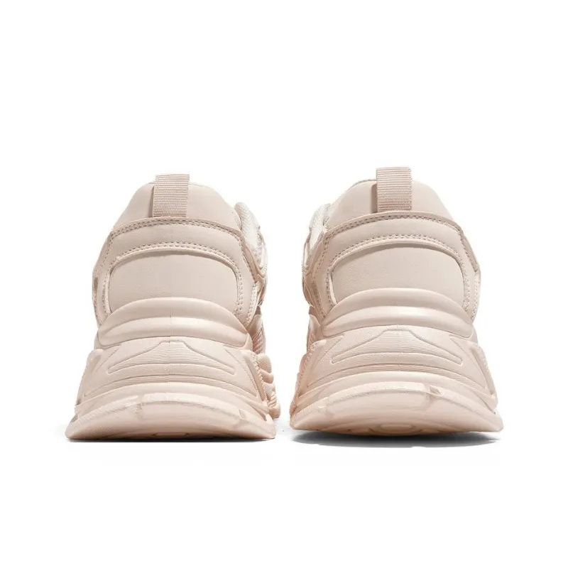 RENBEN Breathable Height Increasing Abrasion Resistant Low Top Chunky Sneakers Women's-4