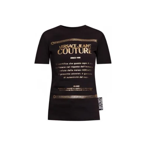 VERSACE T Shirts Women's Black