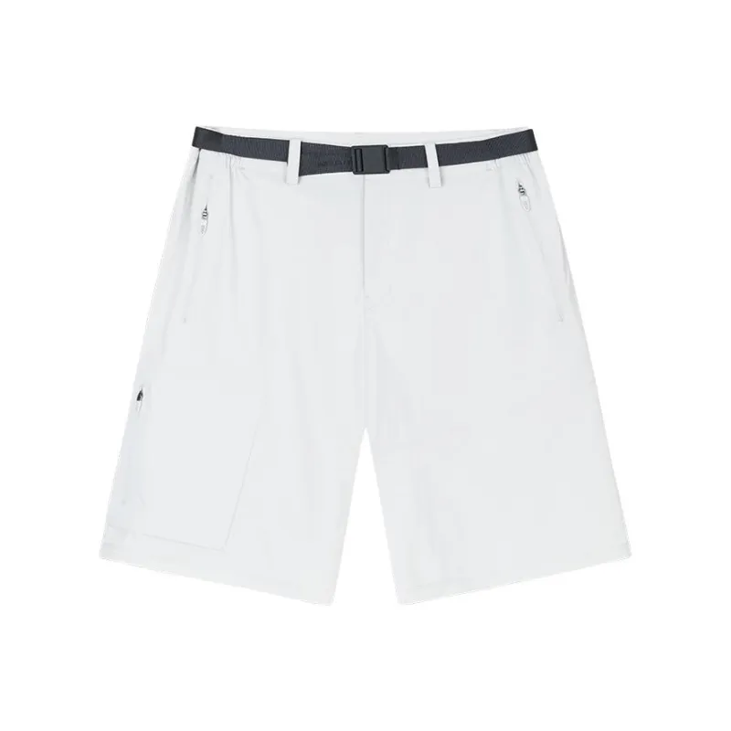 Anta Casual Shorts Men's Beige Pink Gray-0