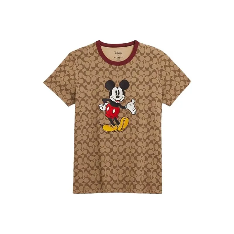 COACH x Disney FW23 T-Shirt Women's Khaki-0