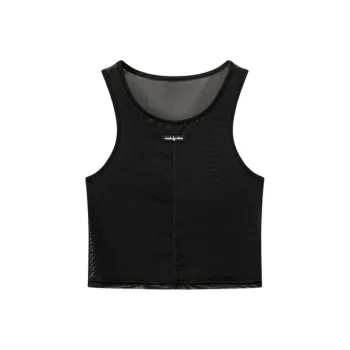 CHUU 2024 Fall New Arrival Tank Tops Women's Black