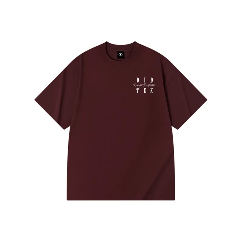 DIDTEK Drop Shoulder Sleeve T Shirt Unisex-12