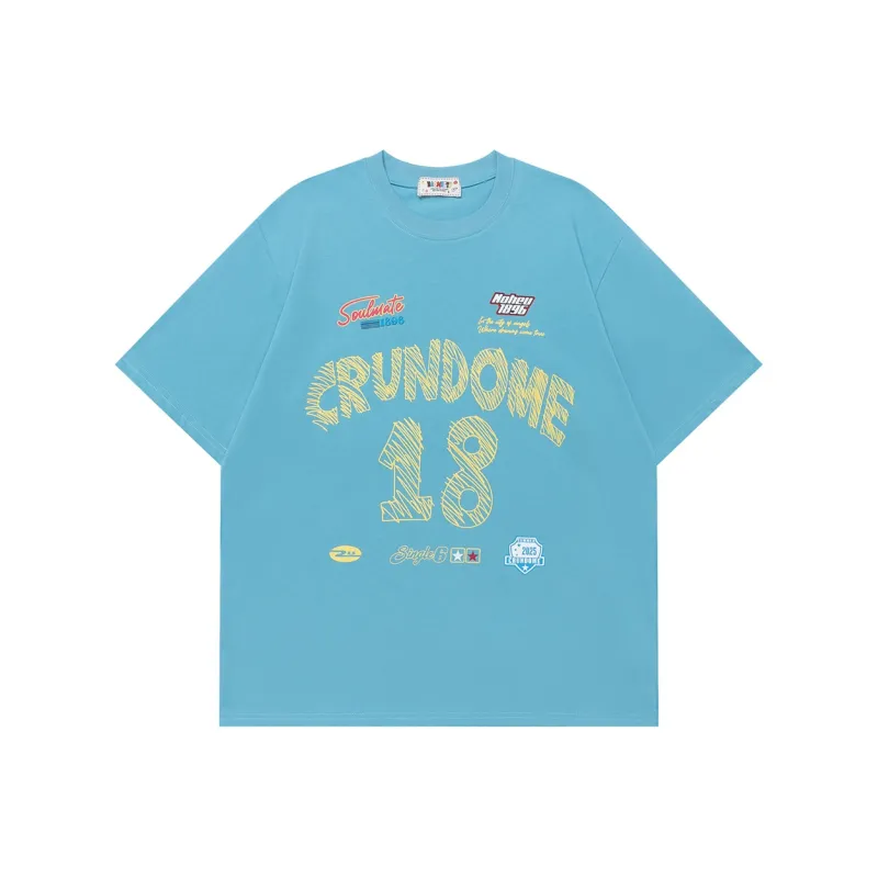 CUWU Drop Shoulder Sleeve T Shirt Unisex-0