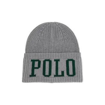 Polo Ralph Lauren Logo Intarsia Knit Beanie