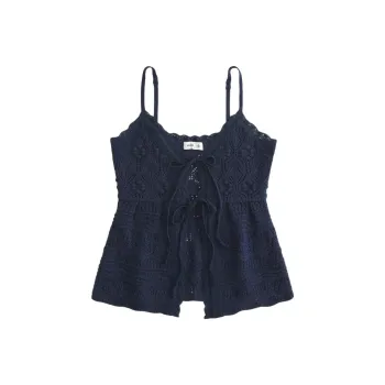 Hollister Tank Tops Women's Marine Blue