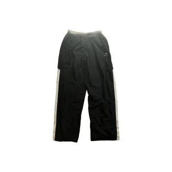 Balenciaga Casual Pants Regular Fit Men's Black