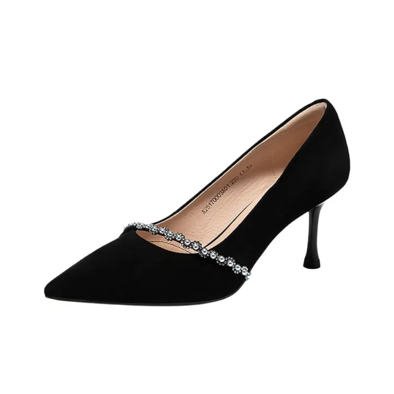 C°BANNER Slim Heel High Heels 7.5cm Women's-5
