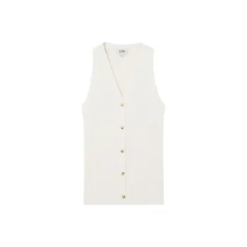 COS Tank Tops Women's White