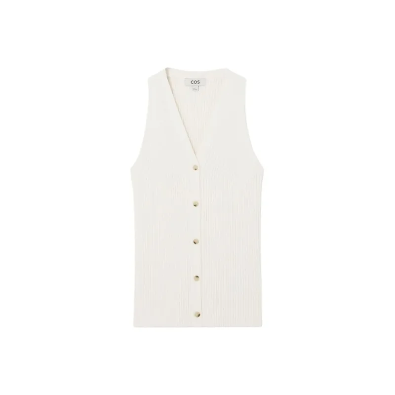 COS Tank Tops Women's White-0