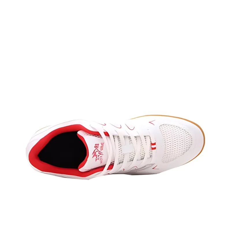 DOUBLEFISH Abrasion Resistant Cushioning Functionality Training Applicable Scenario Low Top Table Tennis Shoes Unisex-3