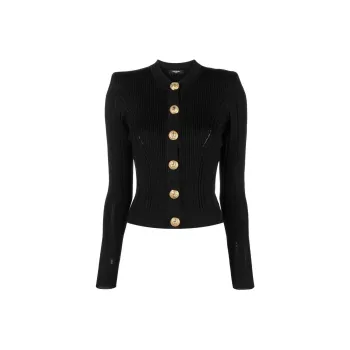 BALMAIN FW22 Knitwear Women's Black