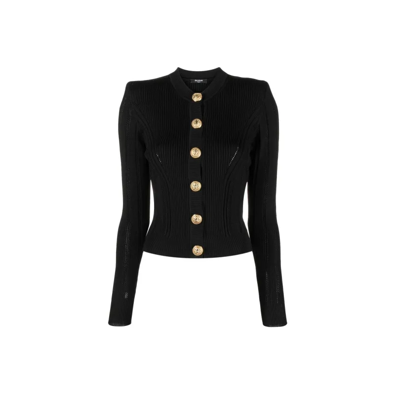 BALMAIN FW22 Knitwear Women's Black-0