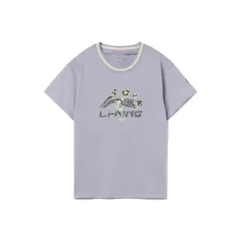 LINING Sports Fashion Collection T Shirts Women's Purple
