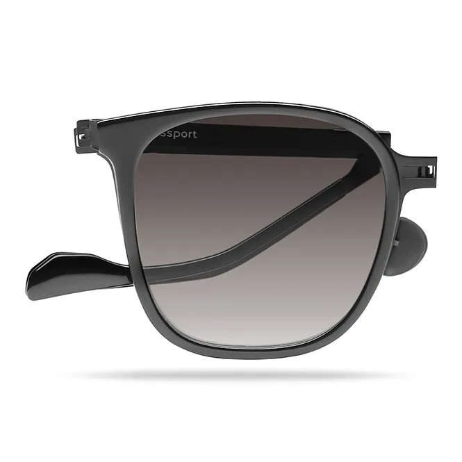 BUBBLE Metal And Plastic Square Sunglasses Unisex-1