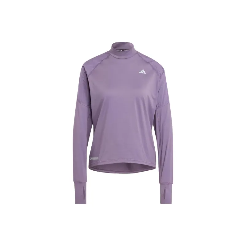 Adidas Raglan Sleeve T Shirt Women's Purple-0