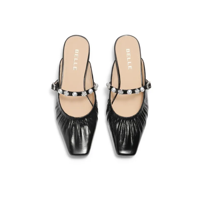 BELLE Closed Toe Slippers Women's-2