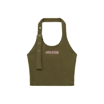 CHUU Tank Tops Women's Mustard Green