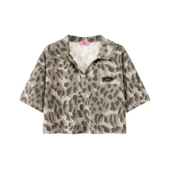 CHUU T-Shirts Women's Gray Green