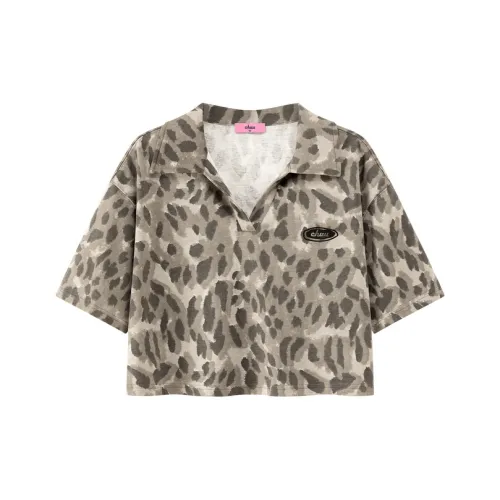 CHUU T Shirts Women's Gray Green