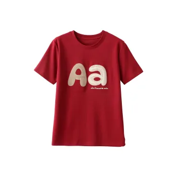 Huagaa T Shirts Women's Red