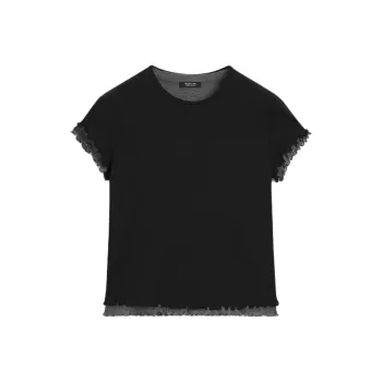 Massimo Dutti T Shirt Women's Black