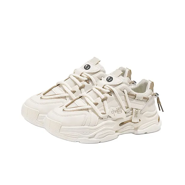 Yi Jiabao Abrasion Resistant Breathable Low Top Chunky Sneakers Men's-5