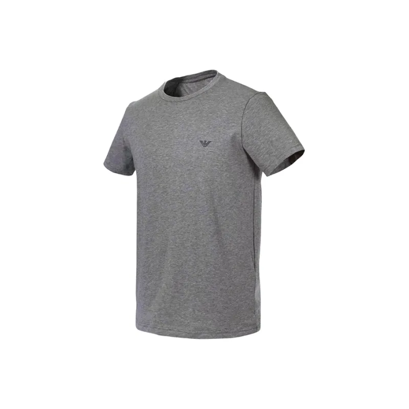 EMPORIO ARMANI T Shirt Men's 2 Pack Blue+Gray-5
