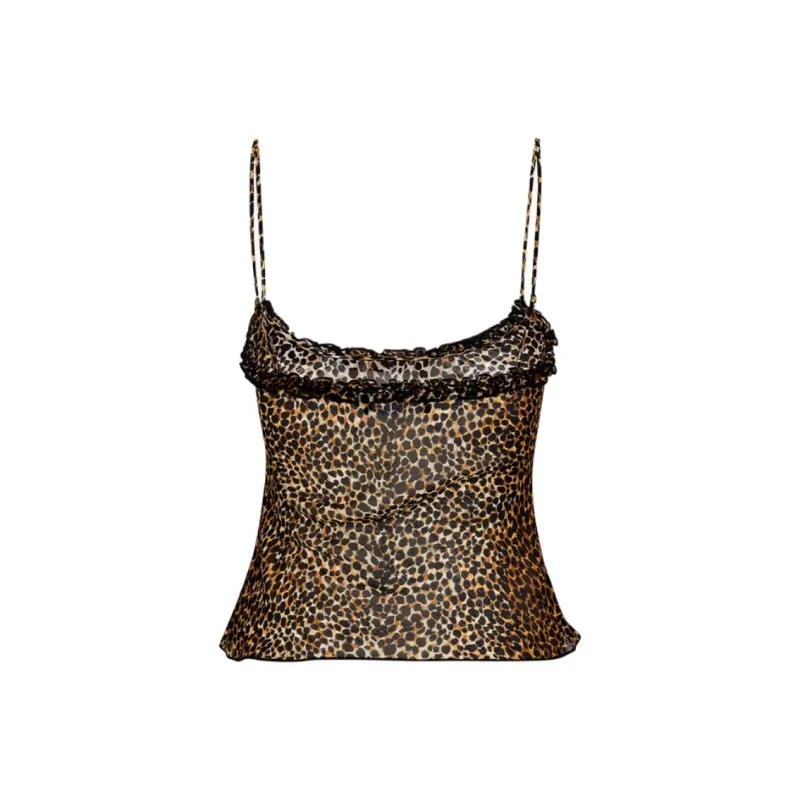 Realisation Par SS25 The Evie Camisole Women's Indie Leopard Print-1