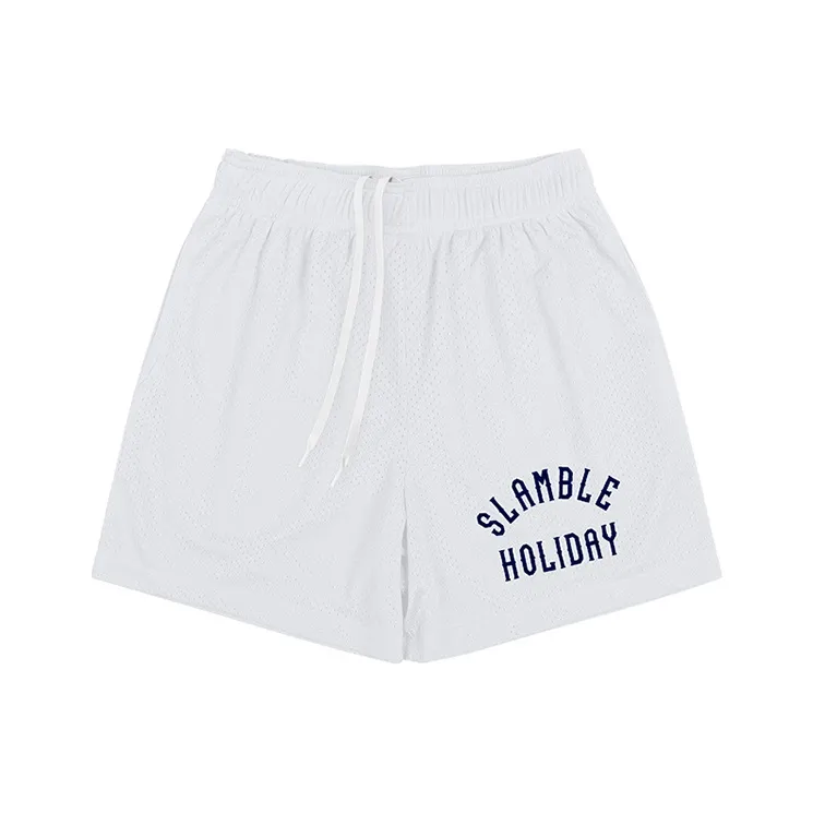 Slamble Knee Length Shorts Unisex-4