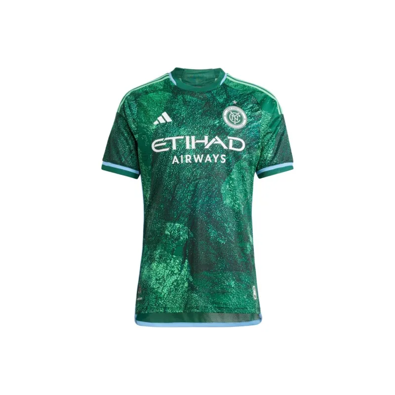 Adidas New York City FC Soccer Jerseys Men Green-0