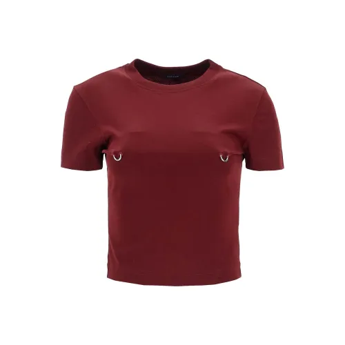 Mugler Piercing detail T shirt