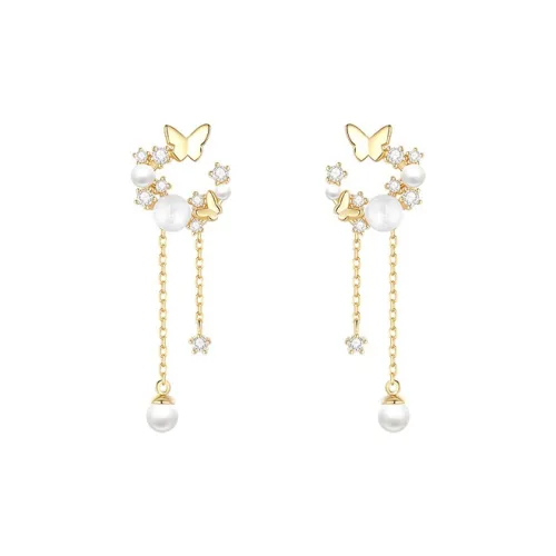 OGDAID S925 Silver Earrings Women's