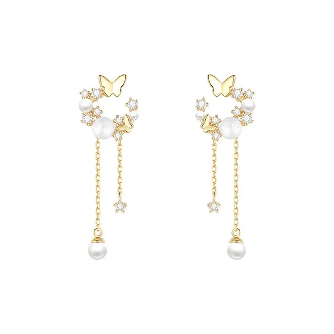 OGDAID S925 Silver Earrings Women's-0