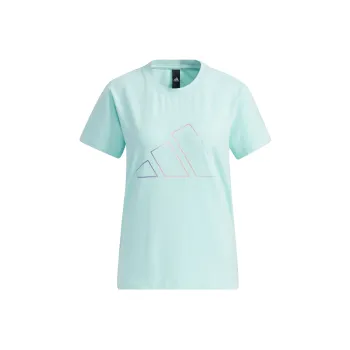 Adidas Set in Sleeve T Shirt Women's Green