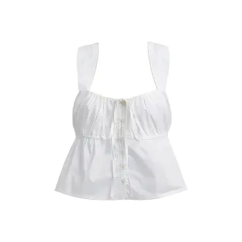 COACH SS24 Tank Top Women's White