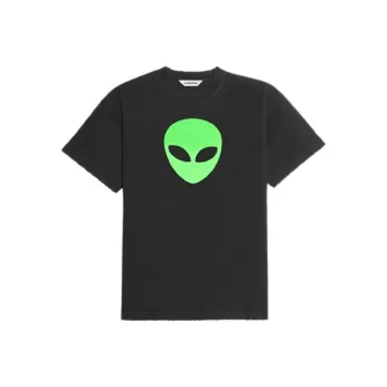 Balenciaga T Shirt Regular Fit Women's Black