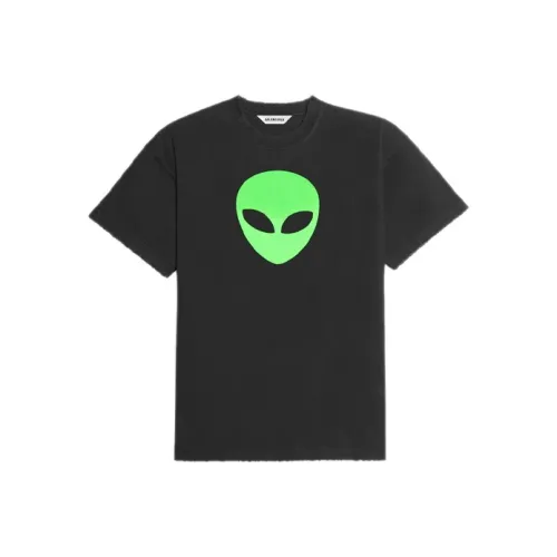 Balenciaga T Shirt Regular Fit Women's Black