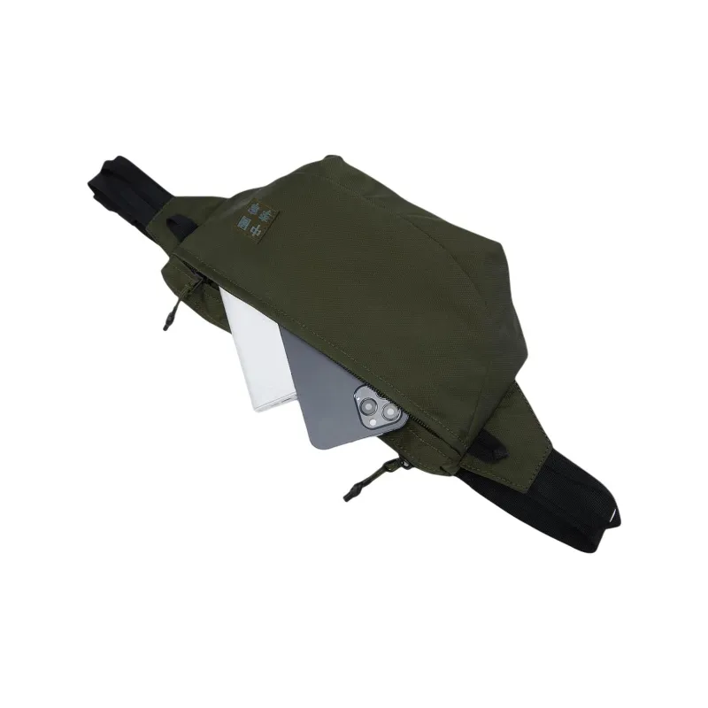 LiNing Vital Series Polyamide Fanny Pack Unisex Dark Green-4