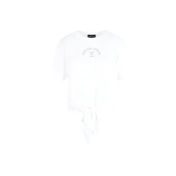 EMPORIO ARMANI Lightweight Jersey T shirt With Knot