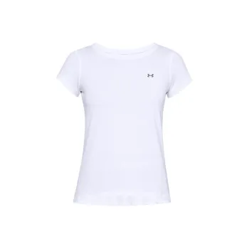 Under Armour Set in Sleeve T Shirt Women's White