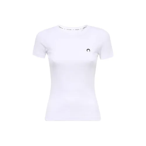 Marine Serre Crescent Moon Organic cotton T shirt