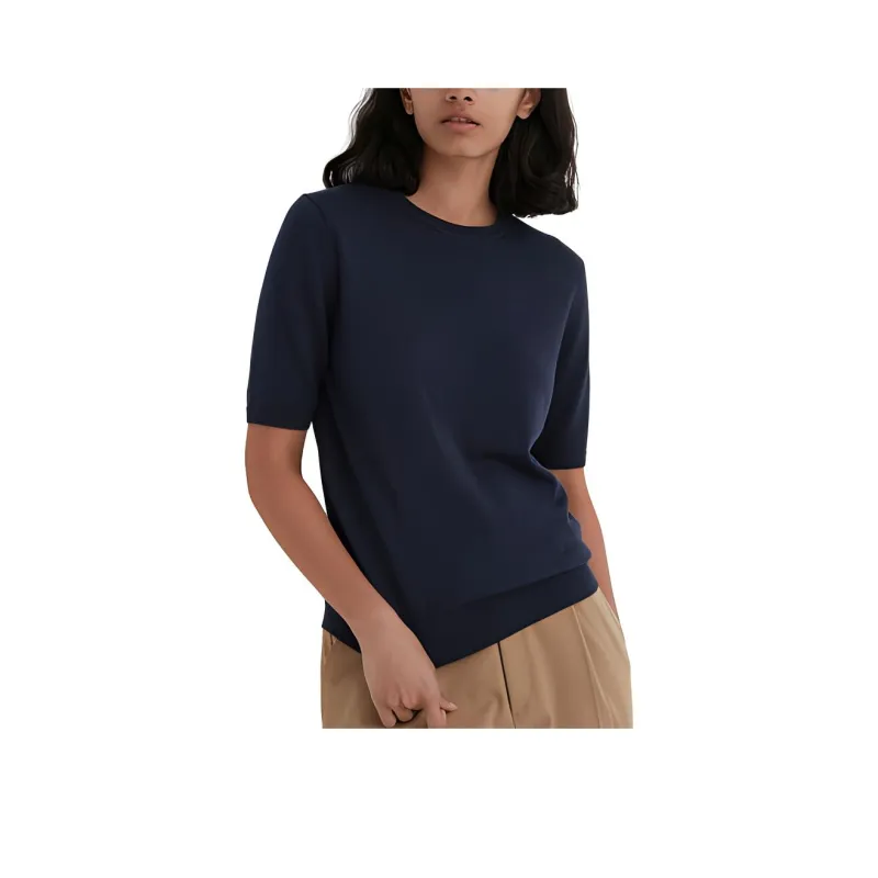 UNIQLO T-Shirts Women's Navy Blue-0