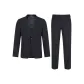 Set (Midnight Blue Business Suit+Midnight Blue Suit Pants)