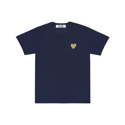 CDG Play T Shirts Women's Marine Blue