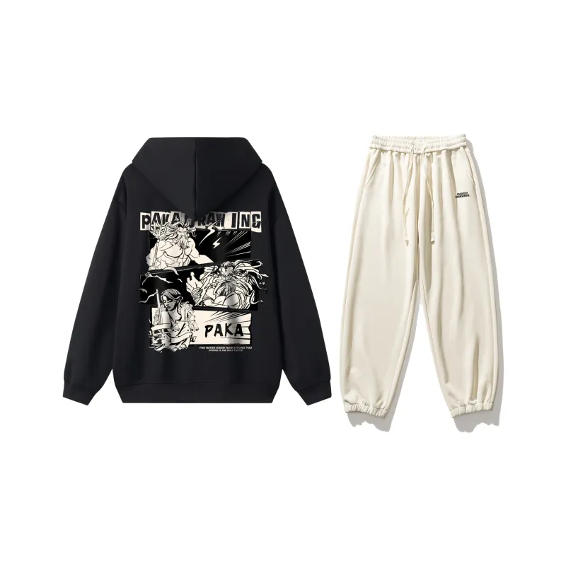 PAKA Sweatshirt Sets Unisex-19