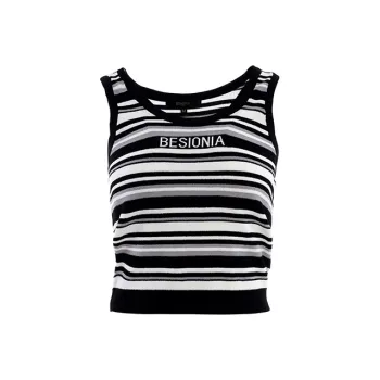 BESIONIA SS24 Tank Tops Women's Black