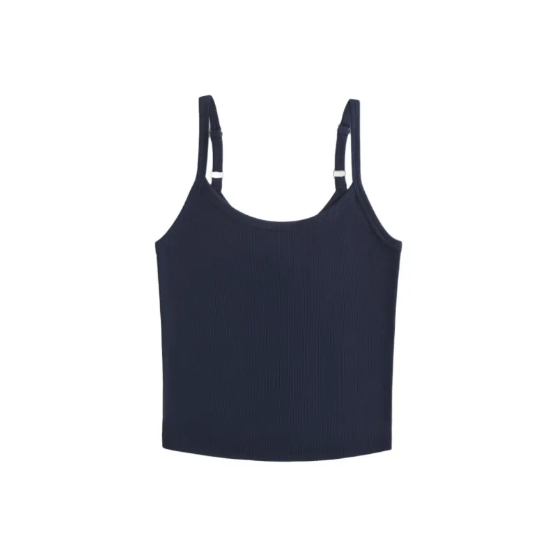 Hollister Tank Tops Women's Marine Blue-0