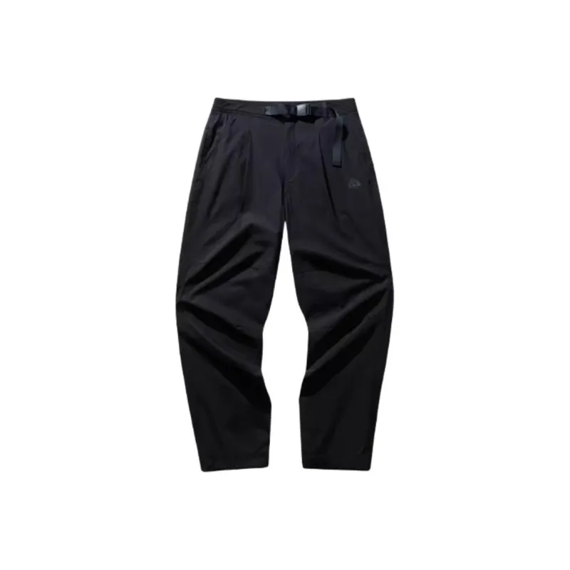 Anta Outdoor Collection Casual Pants Men's Basic Black-0